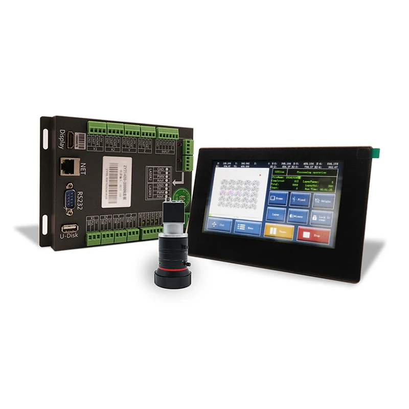ZY7142G-2000 PARONAMIC VISION LASER LASER CONTROL SYSTEM สำหรับเสื้อผ้า