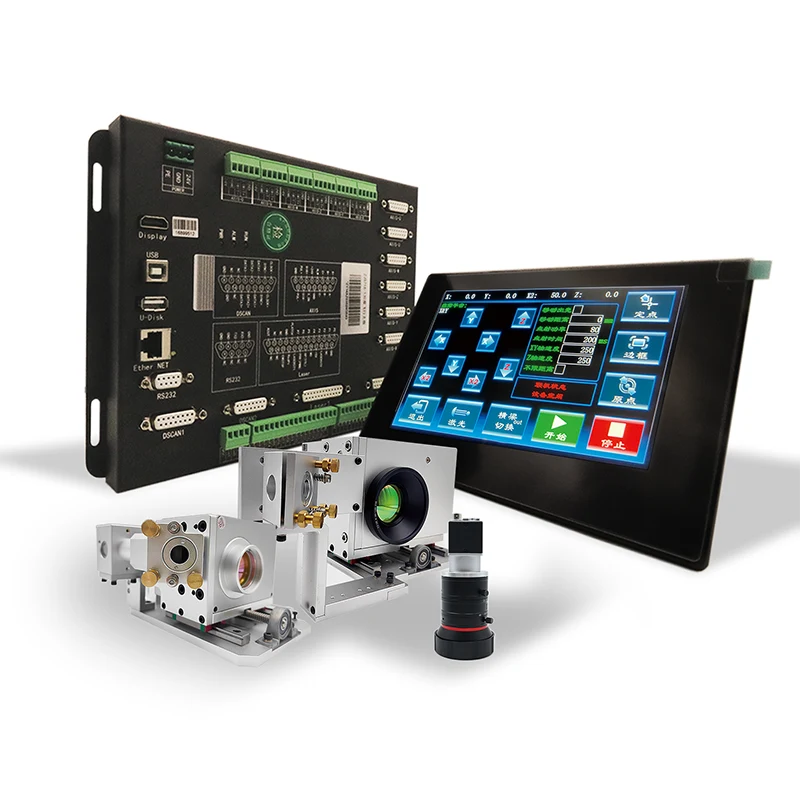 ZJS716-2000 Galvanometer Dual Flight Vision Laser Laser Controller สำหรับการประมวลผลขนาดใหญ่