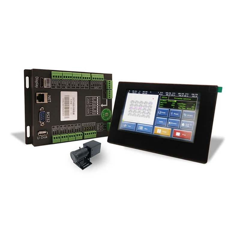 ZY7142G-130 การวางตำแหน่งด้วยภาพเลเซอร์ระบบควบคุมการตัดสำหรับการตัดแบบไม่ใช้ CCD