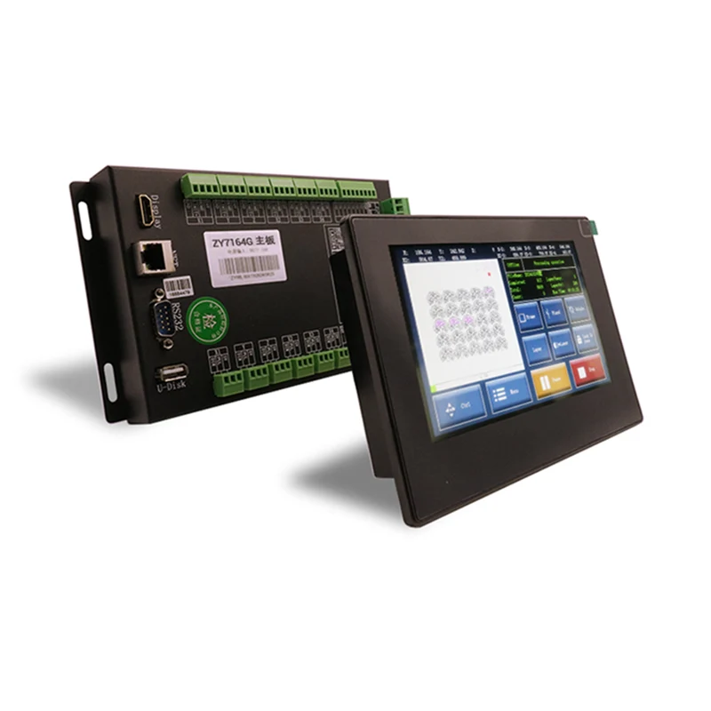 ZY7164G การตัดเลเซอร์และการแกะสลักบอร์ดควบคุมสำหรับอะคริลิค